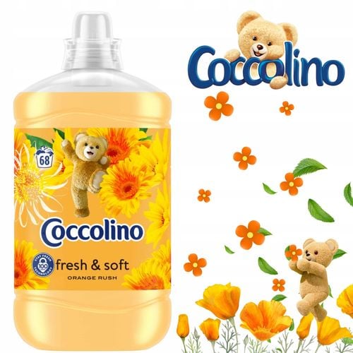 zestaw 4 płynów coccolino core mix 4 x 1700ml na Arena.pl
