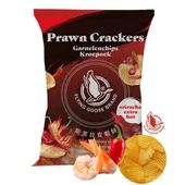 Chipsy ziemniaczane krewetkowe EXTRA HOT z sosem sriracha paprykowe chilli chrupki 80g