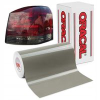 FOLIA DO PRZYCIEMNIANIA LAMP ORACAL JASNA SZARA 8300 074 NA LAMPY 33x200cm