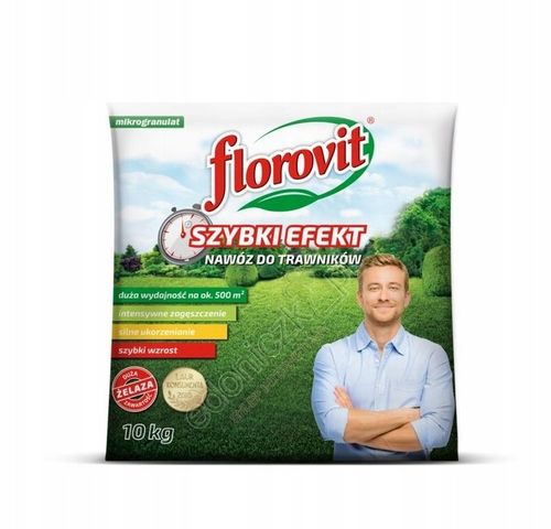 Nawóz do trawy SZYBKI EFEKT 10 kg Florovit na Arena.pl