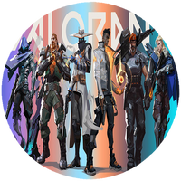 Opłatek na tort Valorant