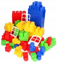 POLSKIE KLOCKI MAXI mega duże DUŻA PAKA 620