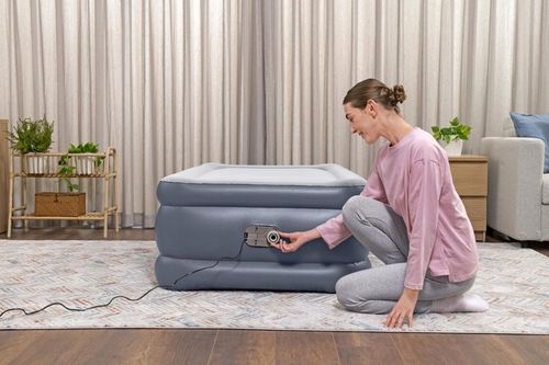 Dmuchany Materac Z Pompką 191 x 97 x 51 cm Bestway 6713G na Arena.pl