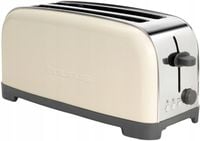 Toster Taurus Vintage Cream 1400W 6 stopni opiekania Rozmrażanie