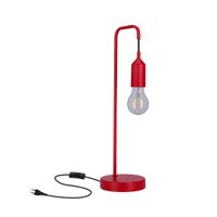 Laren lampa stołowa 1x40W E27 czerwony
