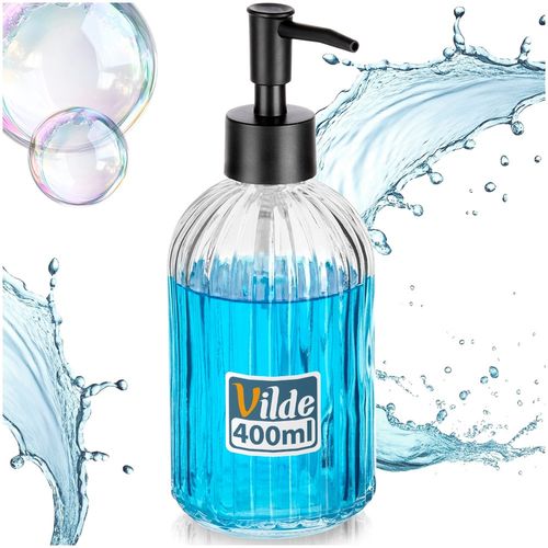 Dozownik do mydła szklany 400 ml na Arena.pl