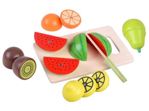 DREWNIANE WARZYWA OWOCE NA MAGNES DO KROJENIA na Arena.pl