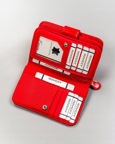 duży, pojemny portfel damski ze skóry ekologicznej - 4u cavaldi na Arena.pl