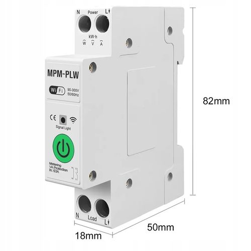 Sterownik Astronomiczny Programator Czasowy WiFi Na Szynę DIN 63A TUYA na Arena.pl