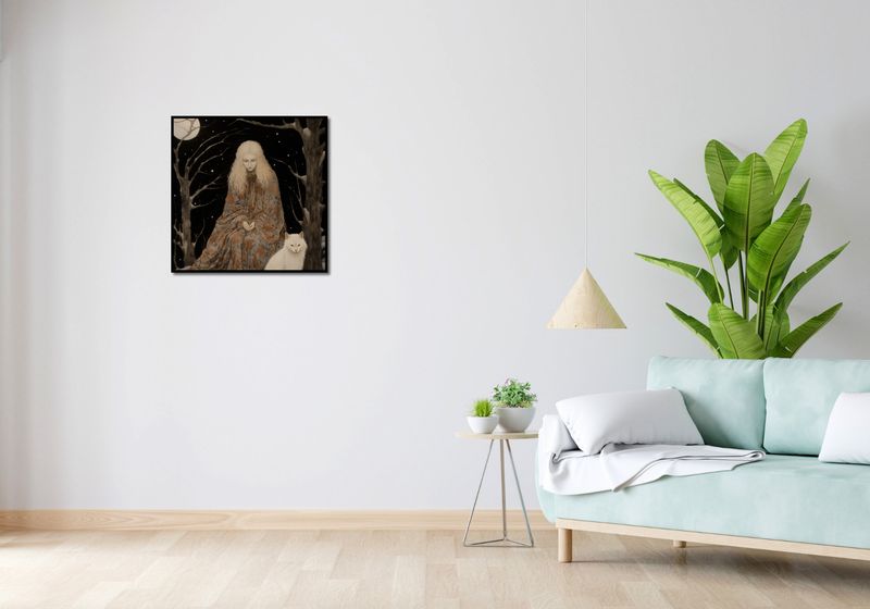 Plakat 60x60cm Stróżka Leśna zdjęcie 4