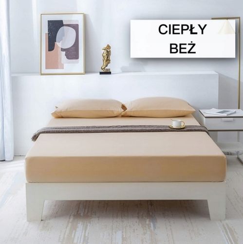 PRZEŚCIERADŁO BAWEŁNIANE Z GUMKĄ 200x220 PREMIUM RÓŻNE KOLORY SUPER JAKOŚĆ na Arena.pl