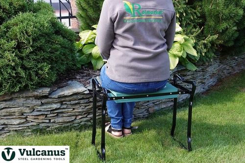 Stołek Metalowy Ogrodowy Taboret Składany Klęcznik Podkładka Taboret na Arena.pl