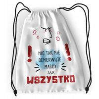 Plecak Dla Magdy Sportowy Szkolny Worek Torba Z Nadrukiem Ze Zdjęciem