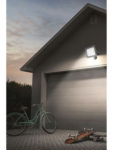 Halogen reflektor naświetlacz LED 100W z czujnik ruchu zmierzchu na Arena.pl