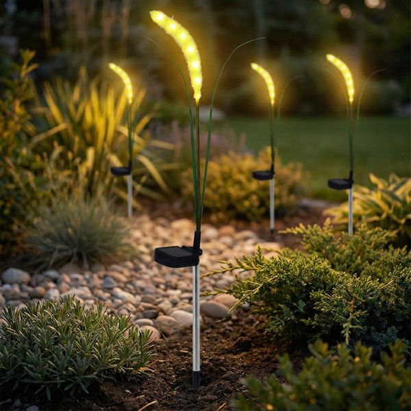 LAMPA SOLARNA TRAWA 6 LED 75CM zdjęcie 6