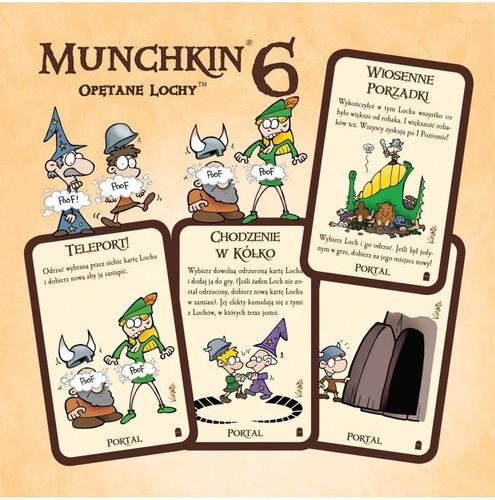 Gra Munchkin 6 Opętane Lochy Dodatek na Arena.pl