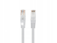 Patchcord Lanberg UTP kat.6 0,25m LSZH CU fluke passed szary