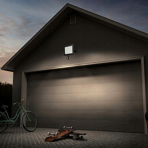 Naświetlacz LED Halogen 100W Reflektor Lampa Zewnętrzna Czujnik Ruchu na Arena.pl