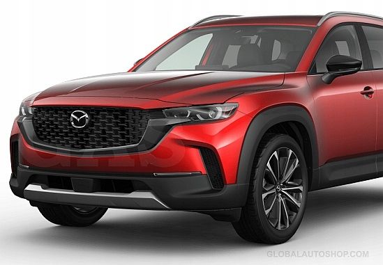 Mazda CX-50 -Chromowane Listwy Grill Chrom Atrapy Zderzaka Tuning zdjęcie 2