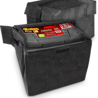 Pokrowiec Na Akumulator Ocieplacz z Uchwytem Ochrona Przed Mrozem 45Ah