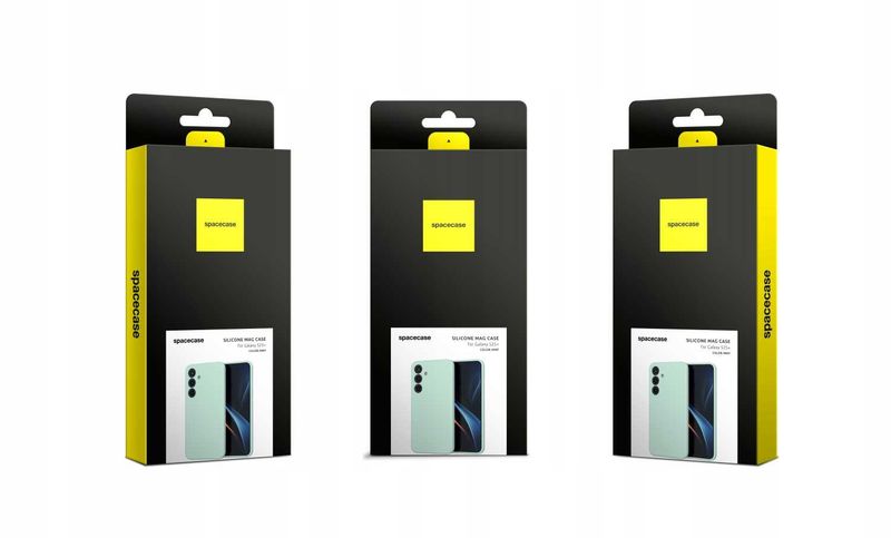 Spacecase Silicone Mag Galaxy S25+ Mint zdjęcie 12