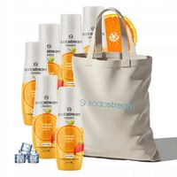 Zestaw Syrop koncentrat SodaStream ORANGE MANGO 6x440 ml + Torba GRATIS