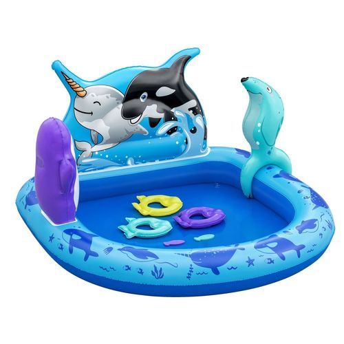 Plac zabaw dmuchany Polar Pals 134 x 131 x 73 cm Bestway 53156 na Arena.pl