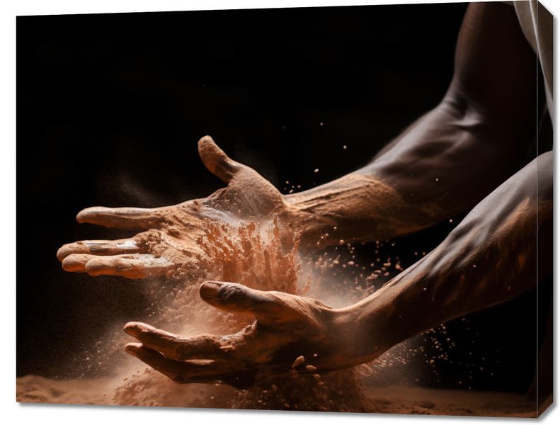 Obraz 90x70cm Taniec Ziemi zdjęcie 1