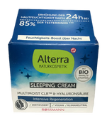 ALTERRA SLEEPING nawilżający krem na noc
