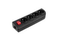 URZ3280 Gniazdo przedluzacza x 4 z uziemieniem i