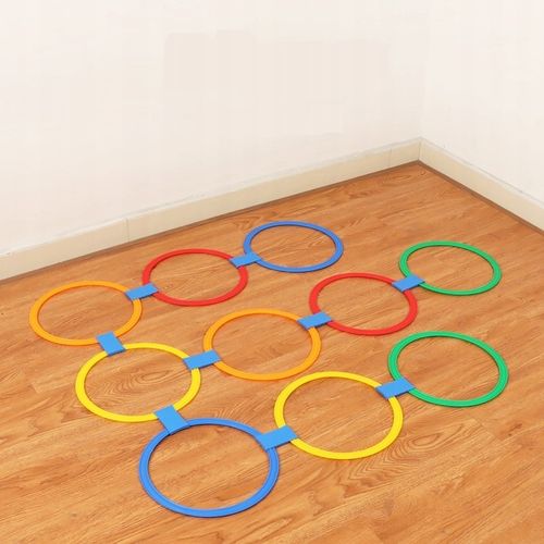 Gra Zręcznościowa Plenerowa Zabawa Ruchowa 3w1 Prezent dla 3 4 5 6 7 latka na Arena.pl