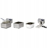 Frytownica dwukomorowa Hendi 205846 8 l 6000 W