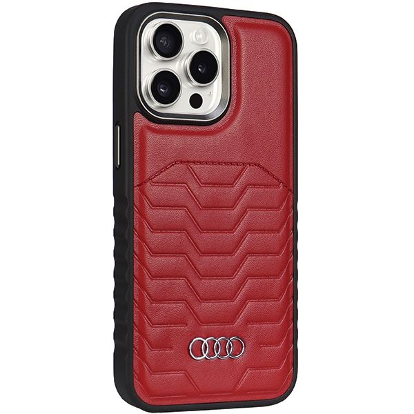 Etui Audi do iPhone 14 Pro Max, Czerwony, MagSafe zdjęcie 6