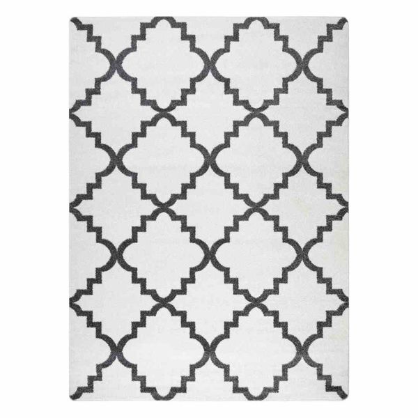 RUG/LU/ESMESA/MAROKO/CREAM+GREY/80x150 zdjęcie 1