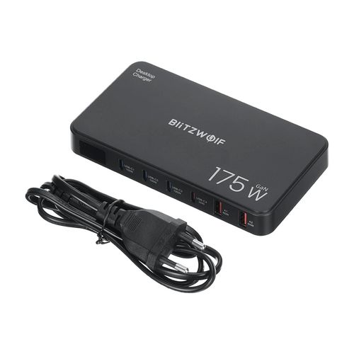 stacja ładująca 6w1 blitzwolf bw-s30 4xusb-c + 2xusb 175w na Arena.pl