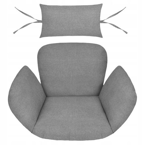 POKROWIEC NA PODUSZKĘ OGRODOWĄ NA HUŚTAWKĘ WISZĄCĄ FOTEL KOKON WODOODPORNY na Arena.pl