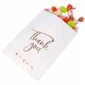Torebki Papierowe Podziękowanie Dla Gości 6szt