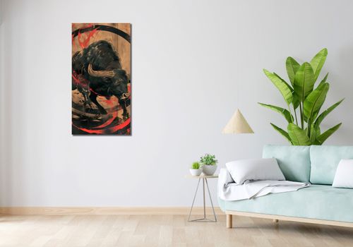 Obraz 50x100cm Bycza Niezłomność na Arena.pl