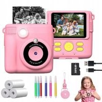 APARAT NATYCHMIASTOWY DLA DZIECI DRUKUŚ MINI DRUKARKA TERMICZNA GRATIS