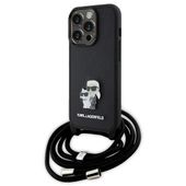 Karl Lagerfeld KLHCP15LSAKCPSK iPhone 15 Pro 6.1" hardcase czarny/black