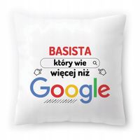 Poduszka Dla Basisty Na Urodziny Imieniny Prezent Z Nadrukiem Ze Zdjęciem