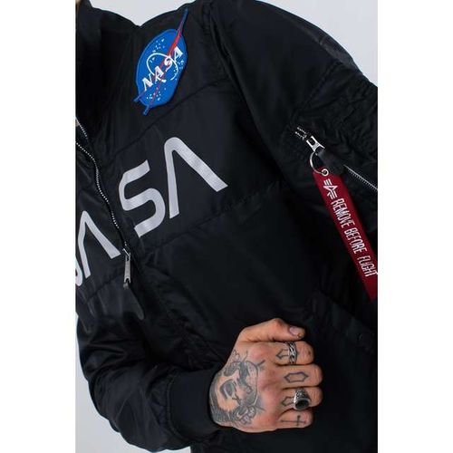 Alpha Industries NASA JACKET FLIGHT NYLON 03 BLACK na Arena.pl