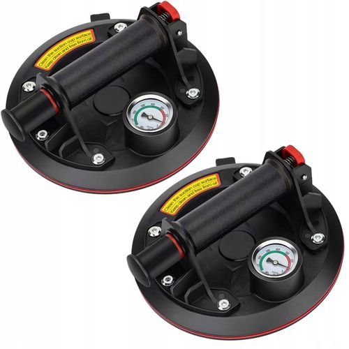 2X PRZYSSAWKA UCHWYT DO PŁYTEK GLAZURY SZYB 220KG Z POMPKĄ I na Arena.pl