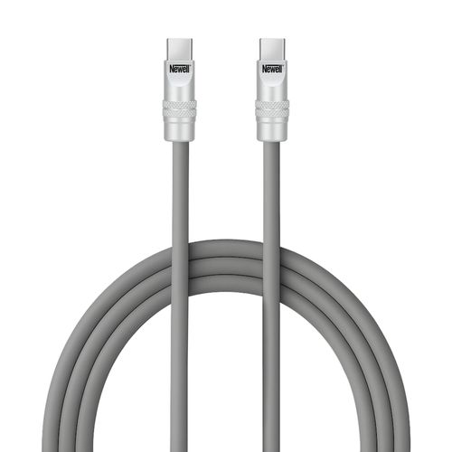 Kabel Newell USB-C - USB-C 100 W, 2 m, silikonowy, szar na Arena.pl