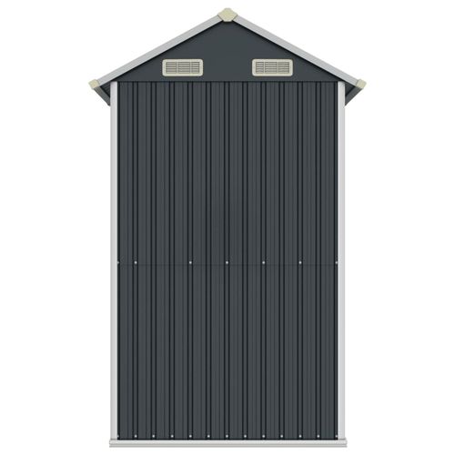 Szopa ogrodowa, antracytowa, 192x152,5x237cm stal galwanizowana na Arena.pl