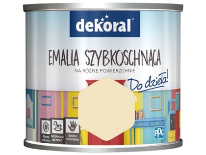 Farba Dekoral Akrylux Emalia szybkoschnąca (0.5 l, Jak na lato)