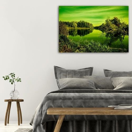 Deco Panel, Widok na jezioro 4 90x60 na Arena.pl