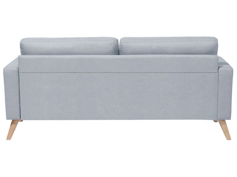 Sofa 2-osobowa jasnoszara KALMAR zdjęcie 4