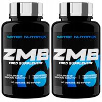 ZMA Scitec ZMB6 2x60 CAPS MAGNEZ CYNK B6 SEN LIBIDO TESTOSTERON ENERGIA