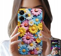 ETUI DO XIAOMI REDMI 13 4G - KOLOROWE KWIATKI, STOKROTKI FUTERAŁ CASE